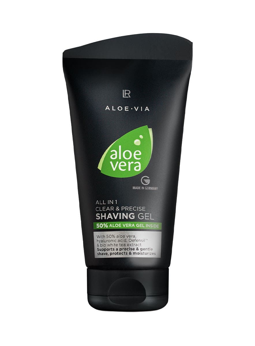 LR Aloe Vera Hautberuhigendes Rasiergel 150ml Tube mit 30% Aloe Vera und Calendula