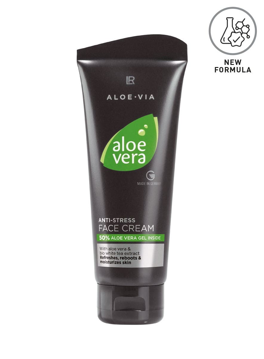 LR Aloe Vera Men Anti-Stress Creme 100ml mit 50% Aloe Vera und Weißem Tee
