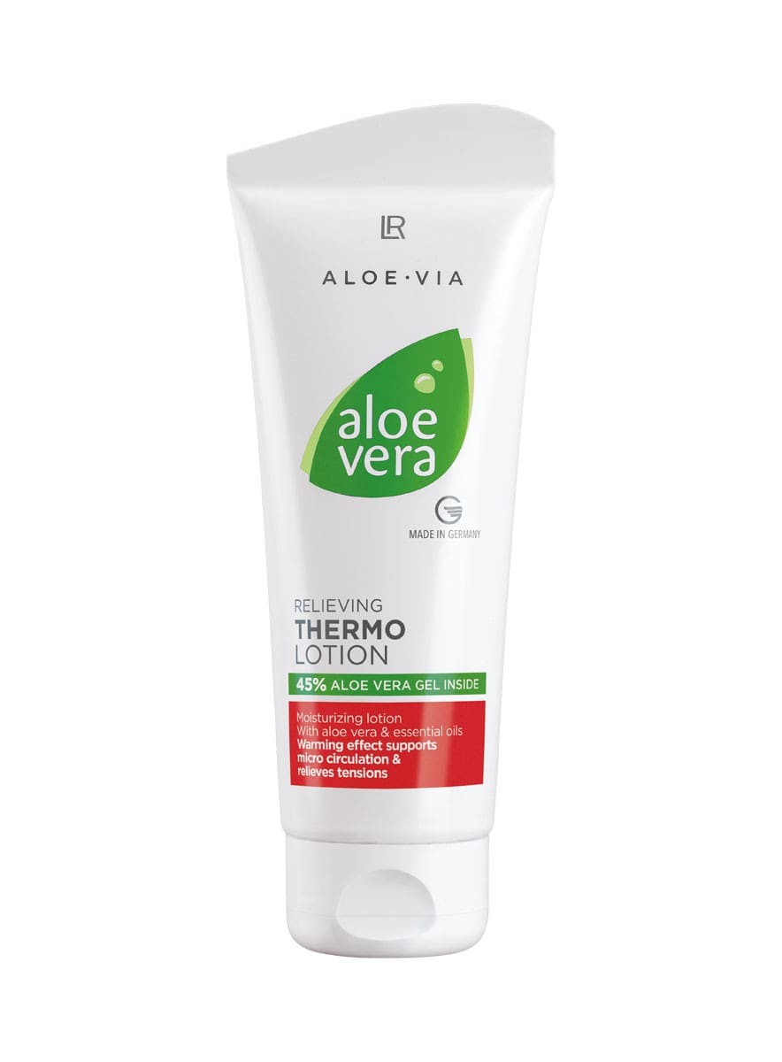 LR Aloe Vera Entspannende Thermolotion 100ml mit 45% Aloe Vera und ätherischen Ölen