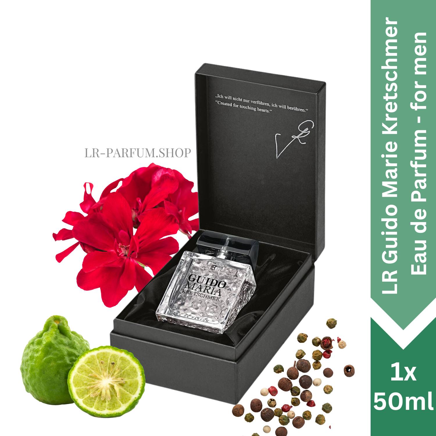 Guido Maria Kretschmer- Eau de Parfum for men 50ml - LR-Parfum.shop