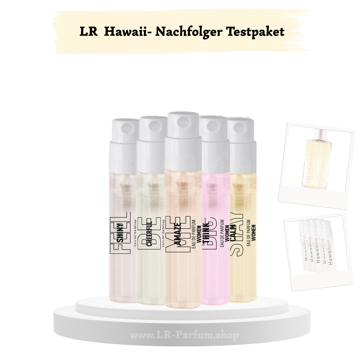 LR Hawaii Nachfolger Testpaket 5x2ml