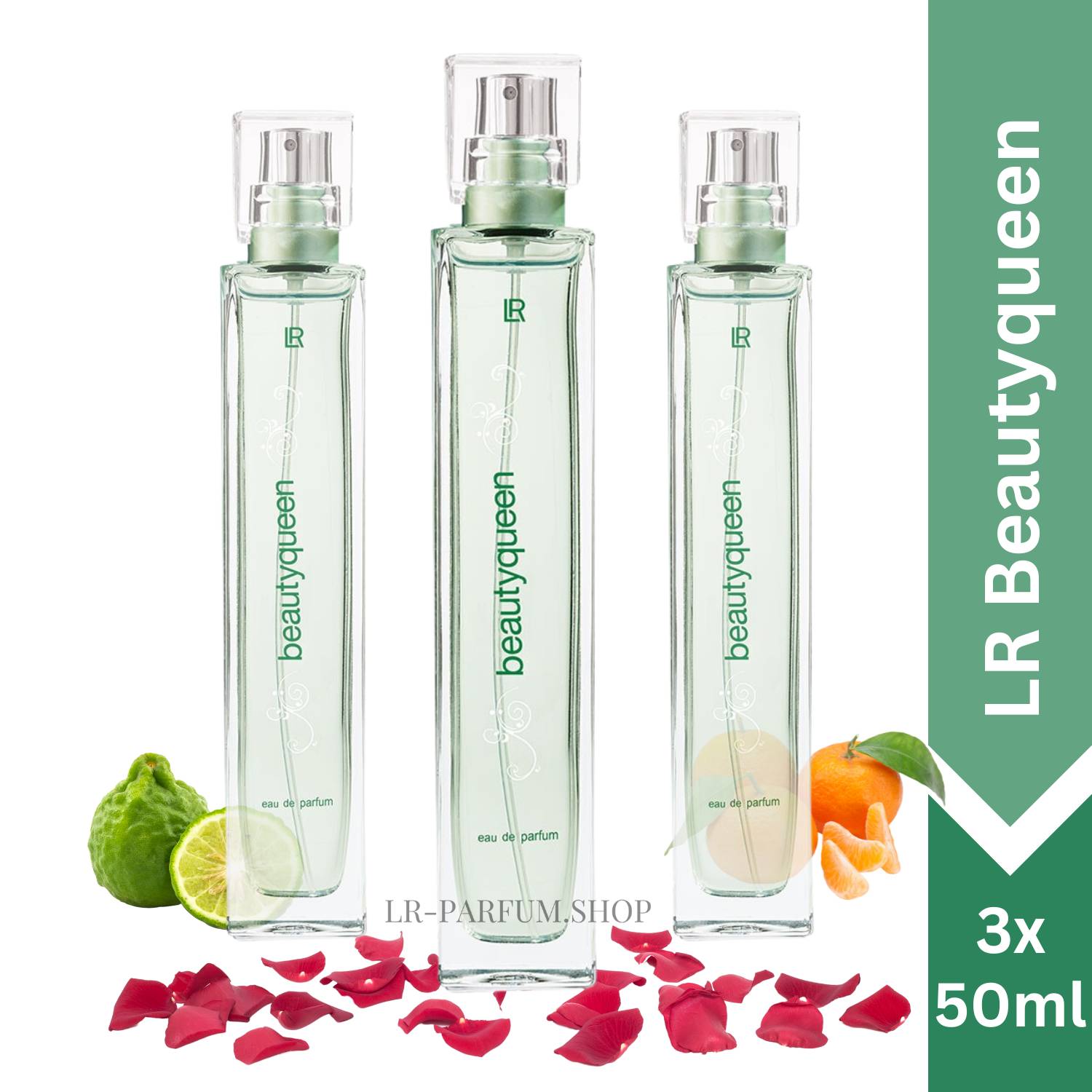 LR Beautyqueen - Eau de Parfum, 3er Pack (3x50ml) - LR-Parfum.shop