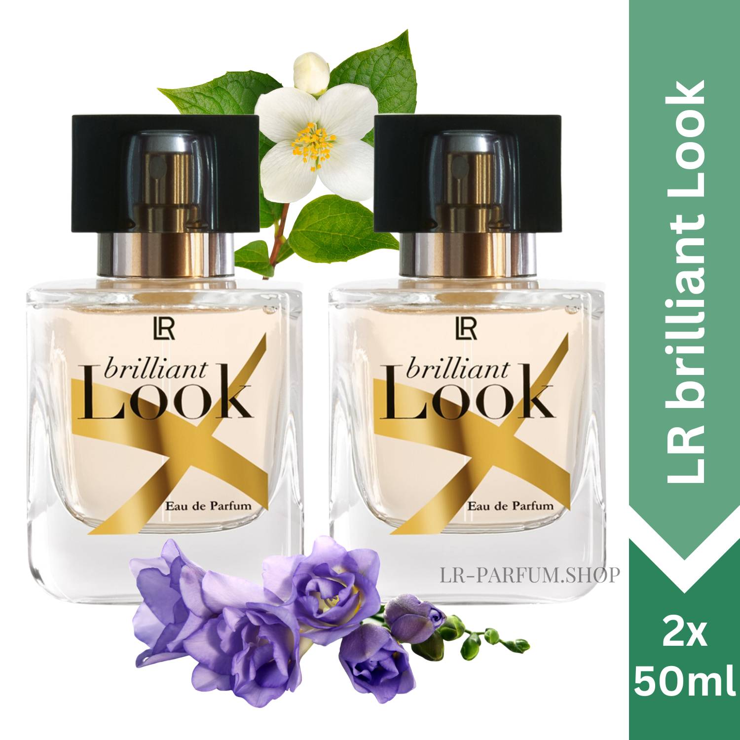 LR Brilliant Look - Eau de Parfum 50ml, 2er Pack (2x50ml) - LR-Parfum.shop