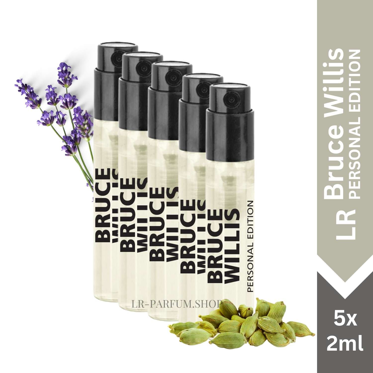 LR Bruce Willis Personal Edition, Mini Vapo 5er-Pack (5x2ml) - LR-Parfum.shop
