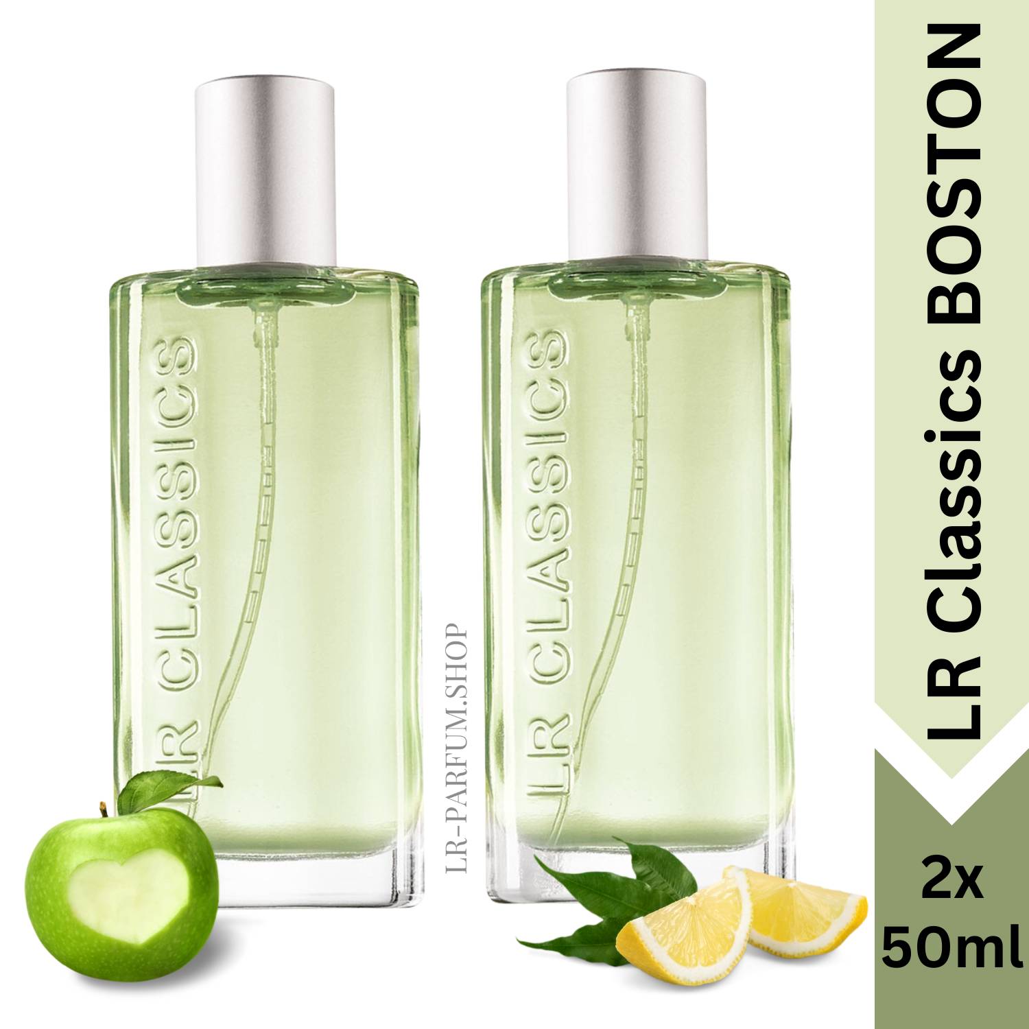 LR Classics Boston - Eau de Parfum, 2er Pack (2x50ml) - LR-Parfum.shop