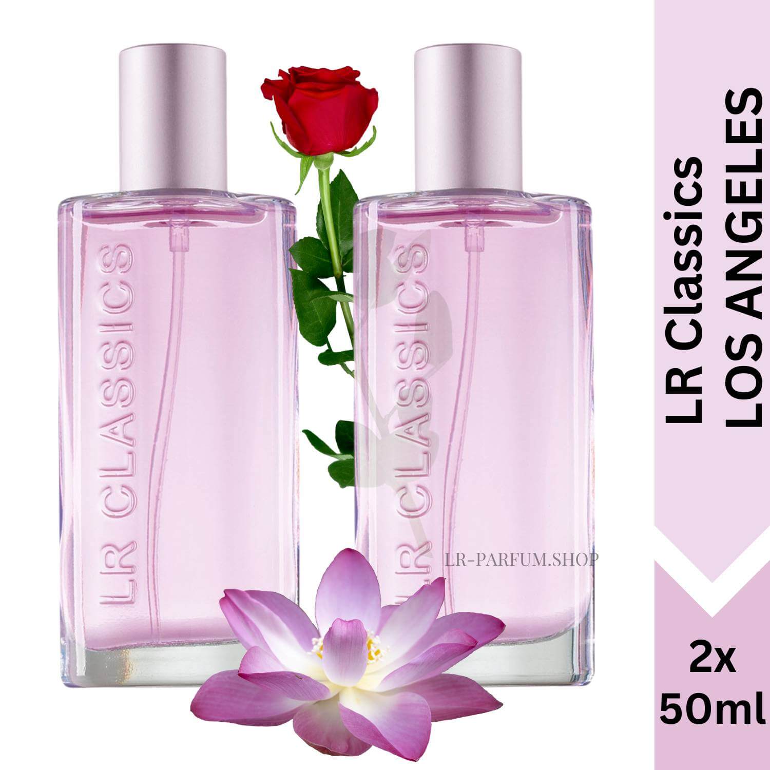 LR Classics Los Angeles - Eau de Parfum, 2er Pack (2x50ml) - LR-Parfum.shop