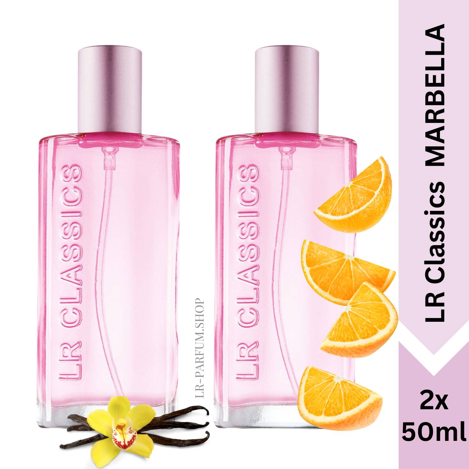 LR Classics Marbella - Eau de Parfum, 2er Pack (2x50ml) - LR-Parfum.shop