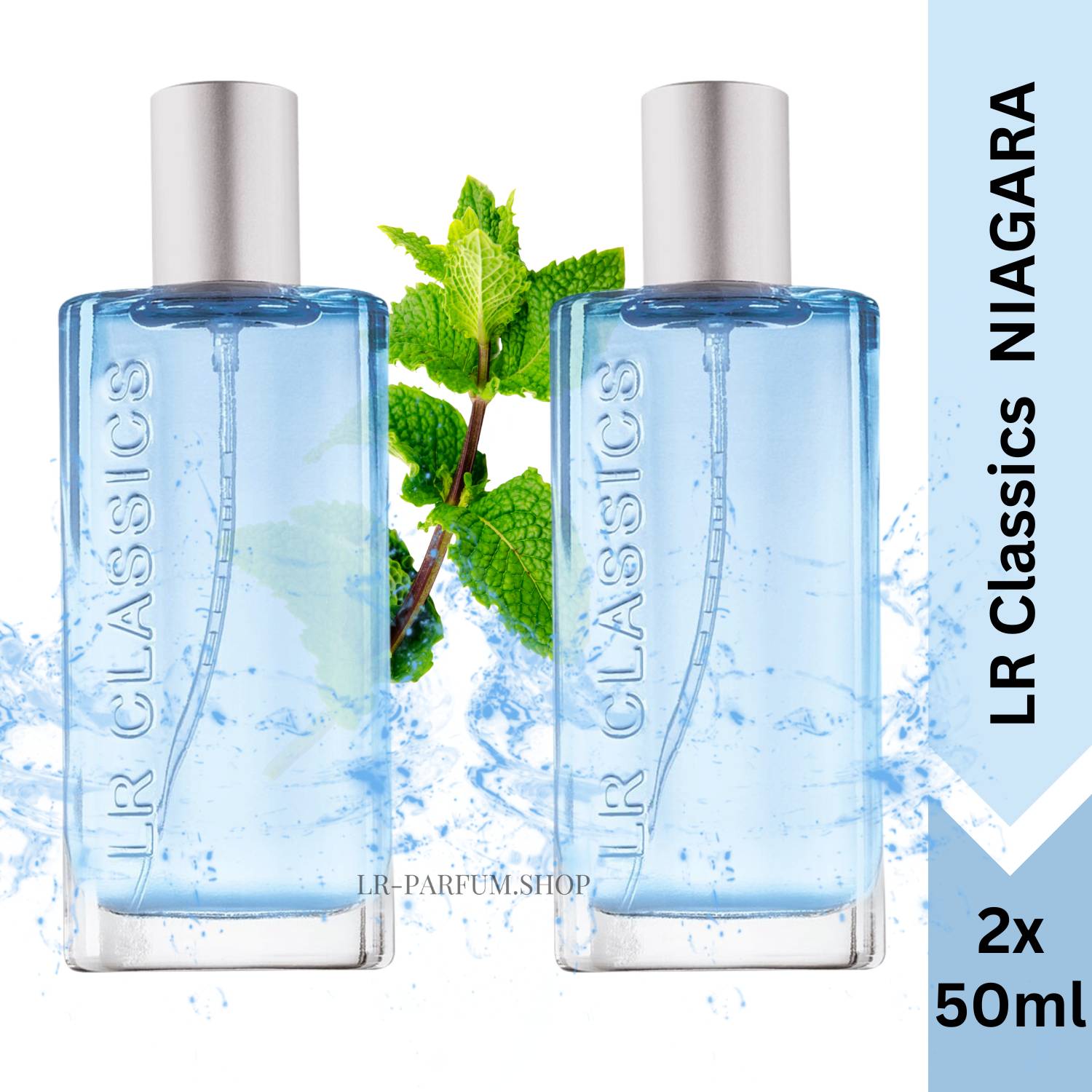 LR Classics Niagara - Eau de Parfum, 2er Pack (2x50ml) - LR-Parfum.shop