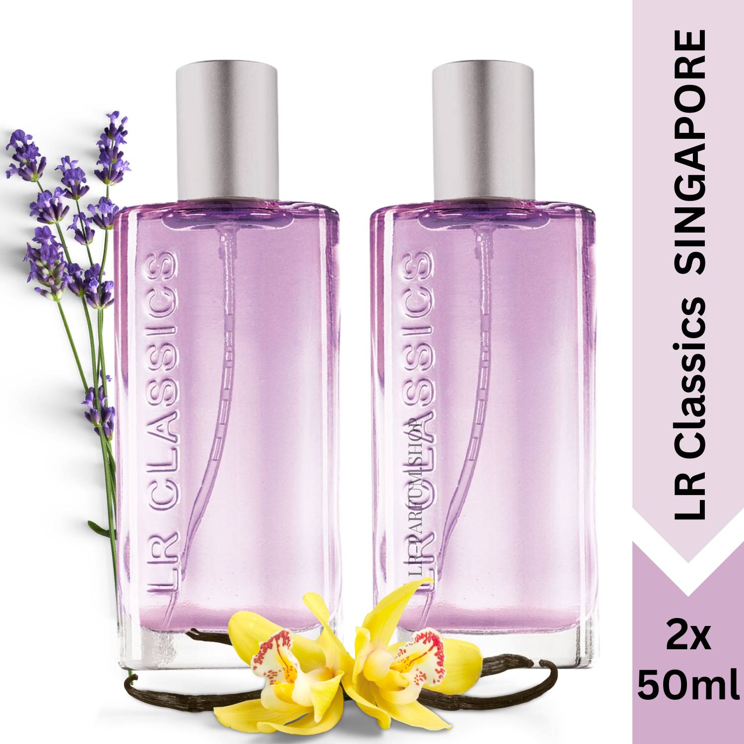LR Classics Singapore - Eau de Parfum, 2er Pack (2x50ml) - LR-Parfum.shop