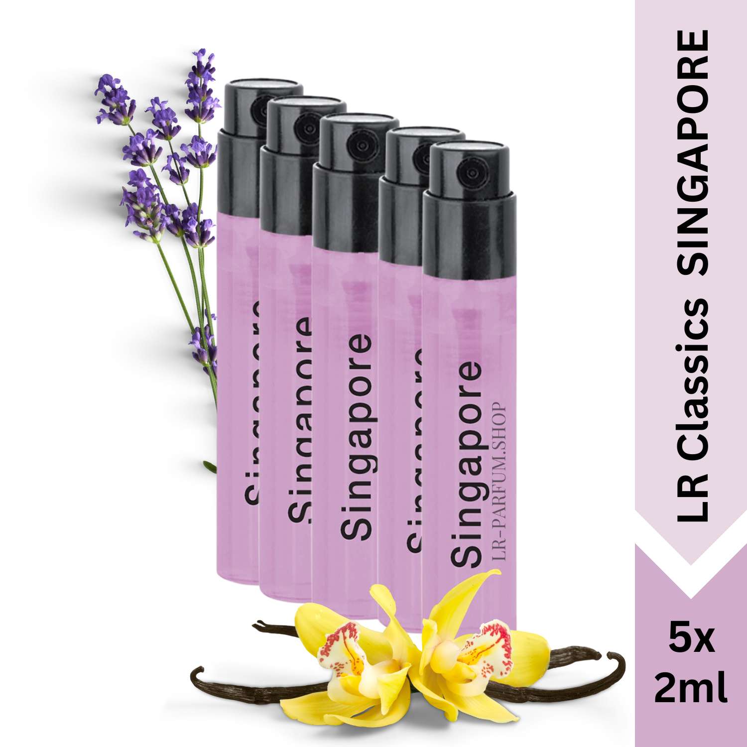 LR Classics SINGAPORE, Mini Vapo 5er-Pack (5x2ml) - LR-Parfum.shop