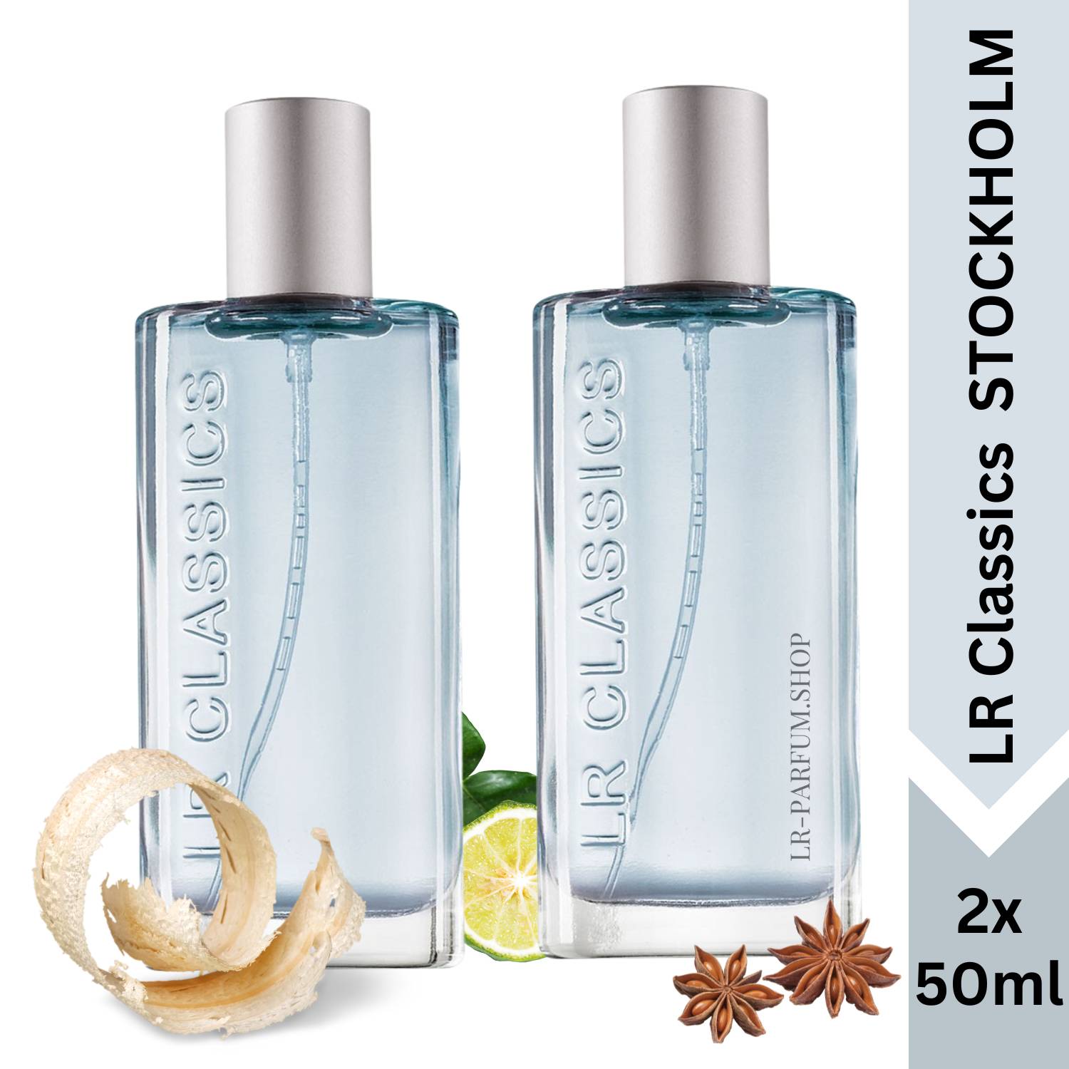 LR Classics Stockholm - Eau de Parfum. 2er Pack (2x50ml) - LR-Parfum.shop