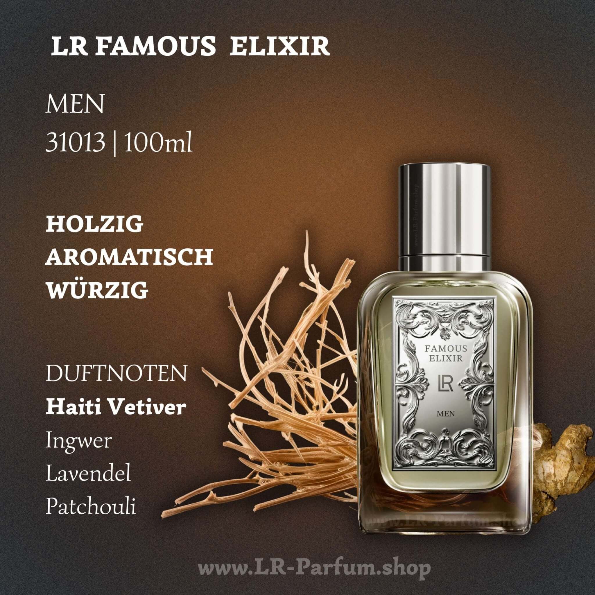 LR FAMOUS ELIXIR MEN – Eau de Parfum 100 ml - LR - Parfum.shop