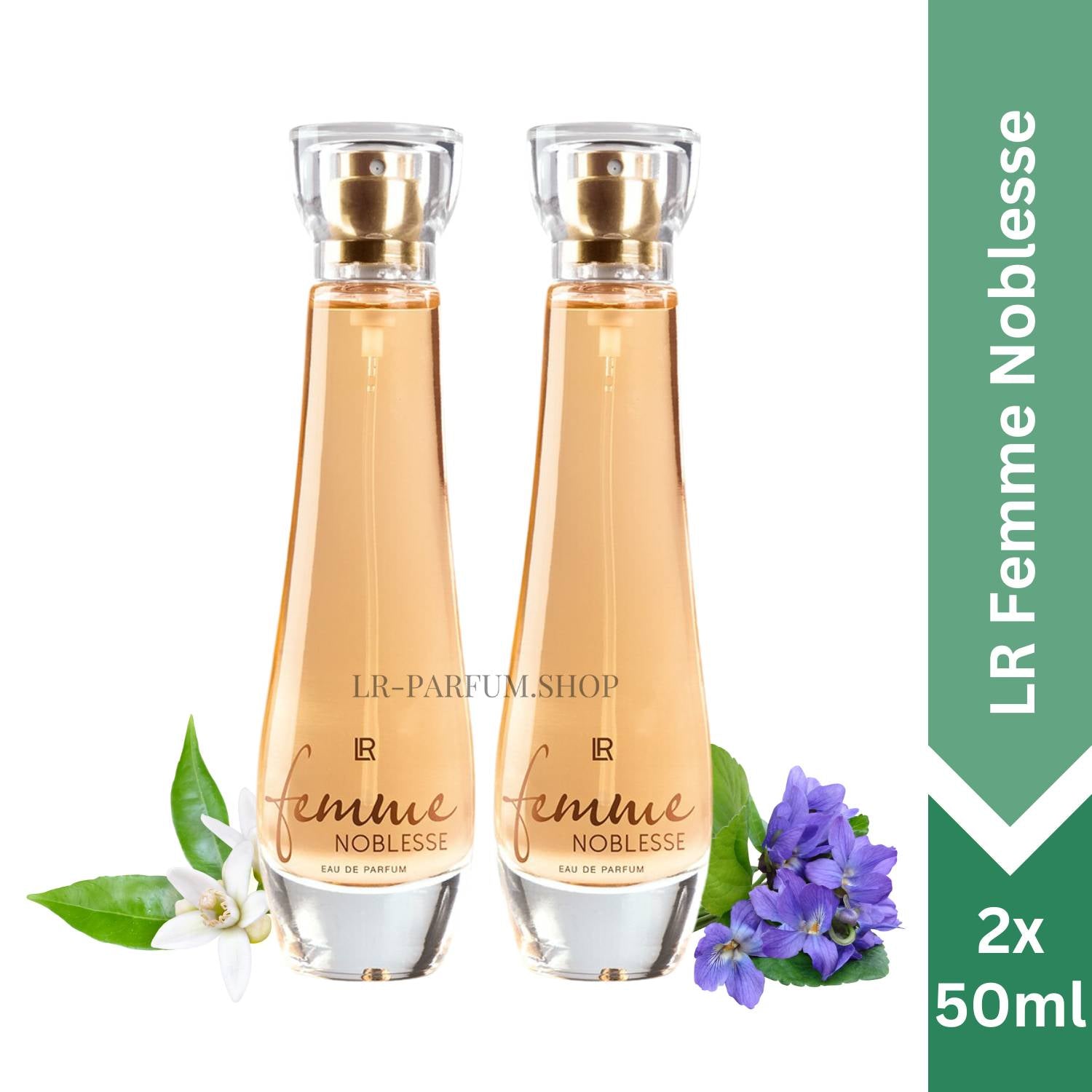 LR Femme Noblesse - Eau de Parfum, 2er Pack (2x 50ml) - LR-Parfum.shop