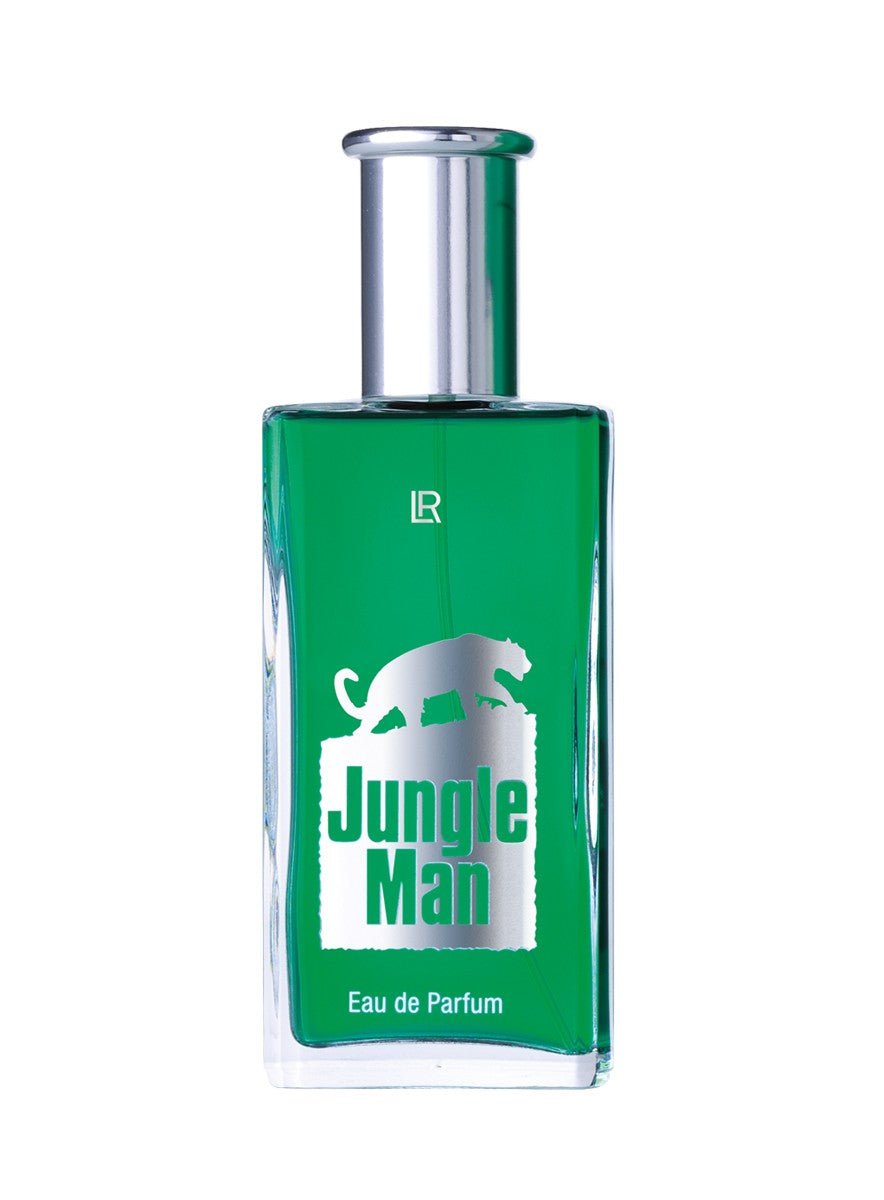 LR Jungle Man Geschenkbox (1x Jungle Man 50ml + 2 Vapos) - LR-Parfum.shop