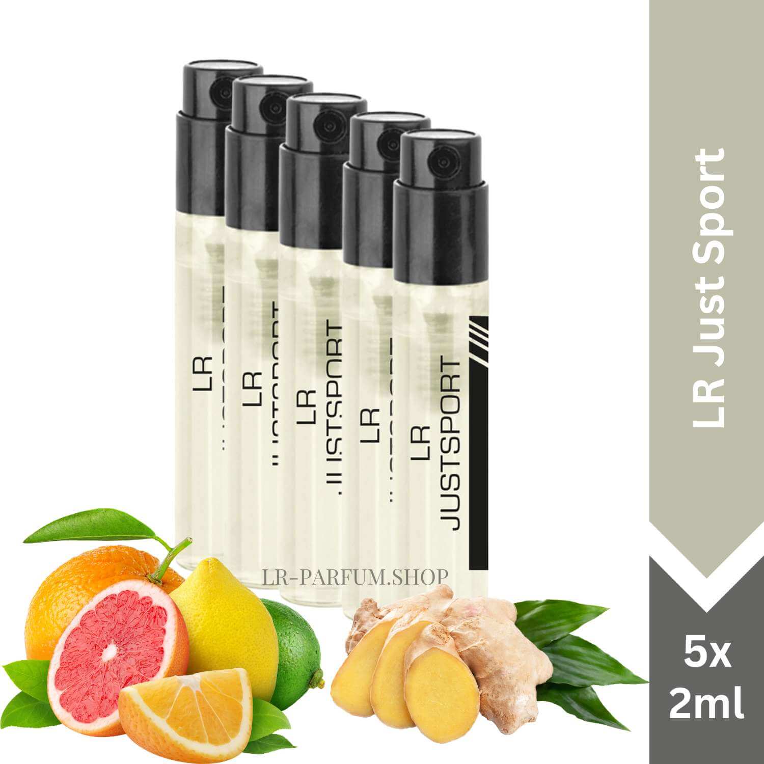 LR Just Sport, Mini Vapo 5er-Pack (5x2ml) - LR-Parfum.shop