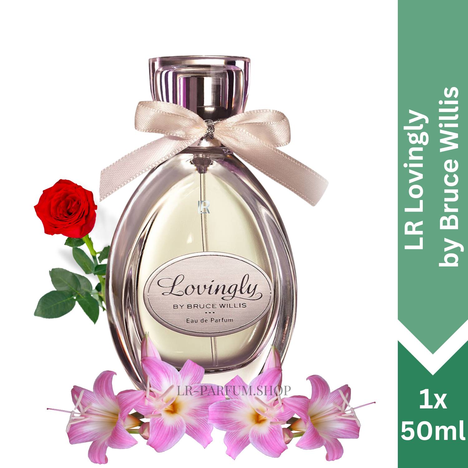 LR Lovingly - by Bruce Willis Eau de Parfum 50ml - LR-Parfum.shop