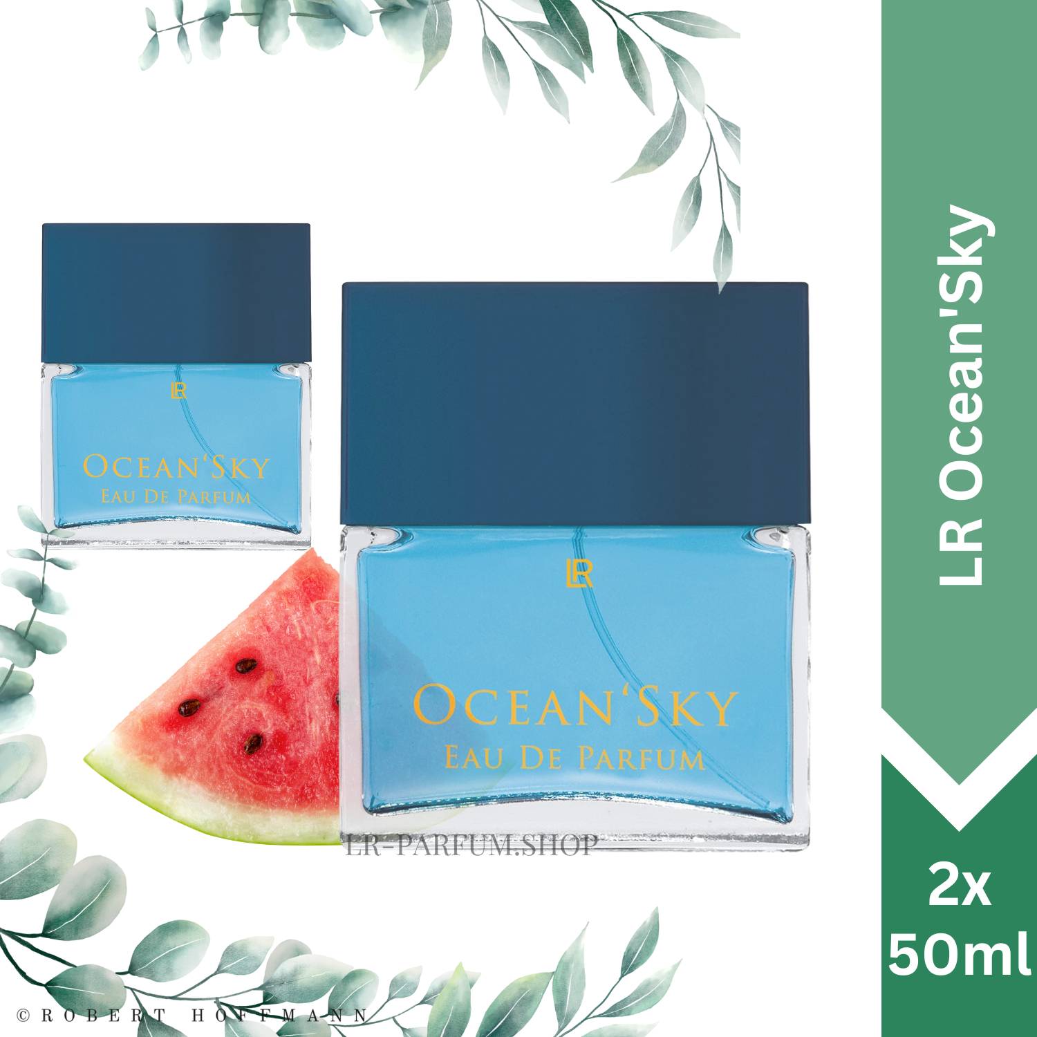 LR Ocean Sky - Eau de Parfum, 2er Pack (2x50ml) - LR-Parfum.shop