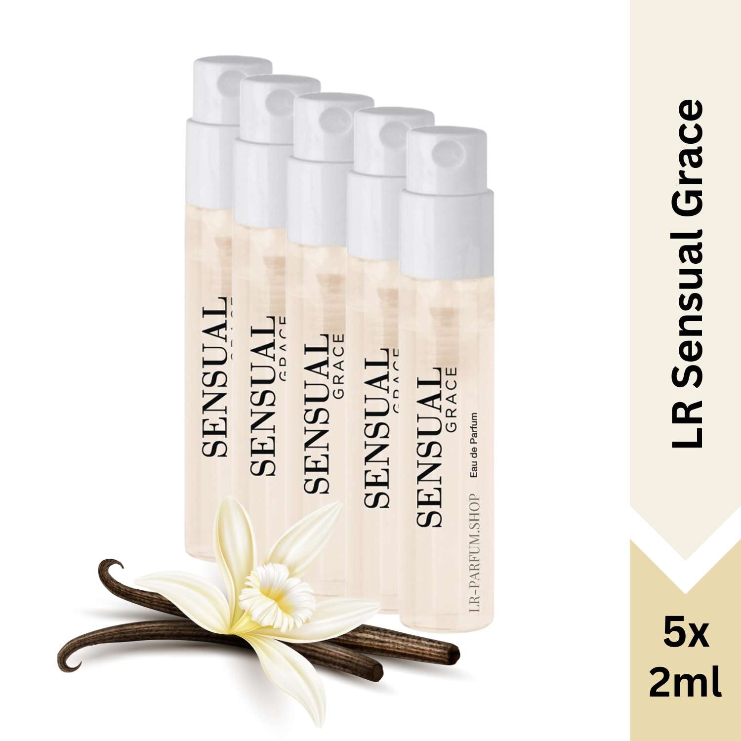LR Sensual Grace, Mini Vapo 5er-Pack (5x2ml) - LR-Parfum.shop