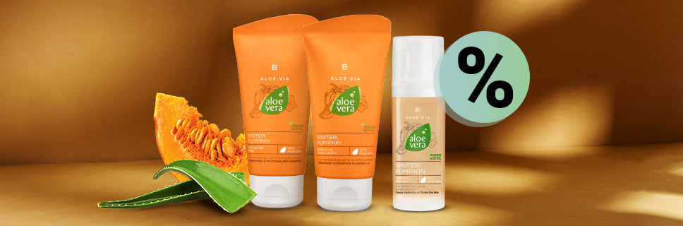 Aloe Vera Winter Pumpkin Care Set
