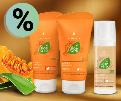 Aloe Vera Winter Pumpkin Care Set
