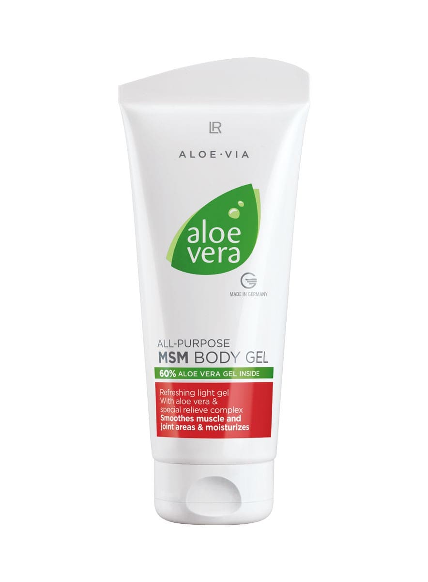 LR Aloe Vera Multifunktionales MSM Körper Gel 200ml Tube für beanspruchte Gelenke