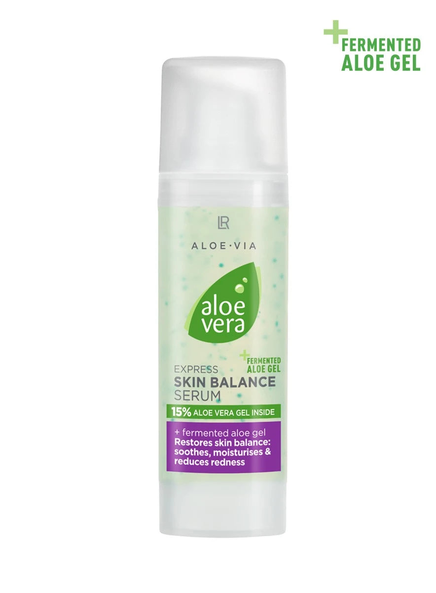 LR Aloe Vera Express Skin Balance Serum 30ml für zu Rötungen neigende Haut