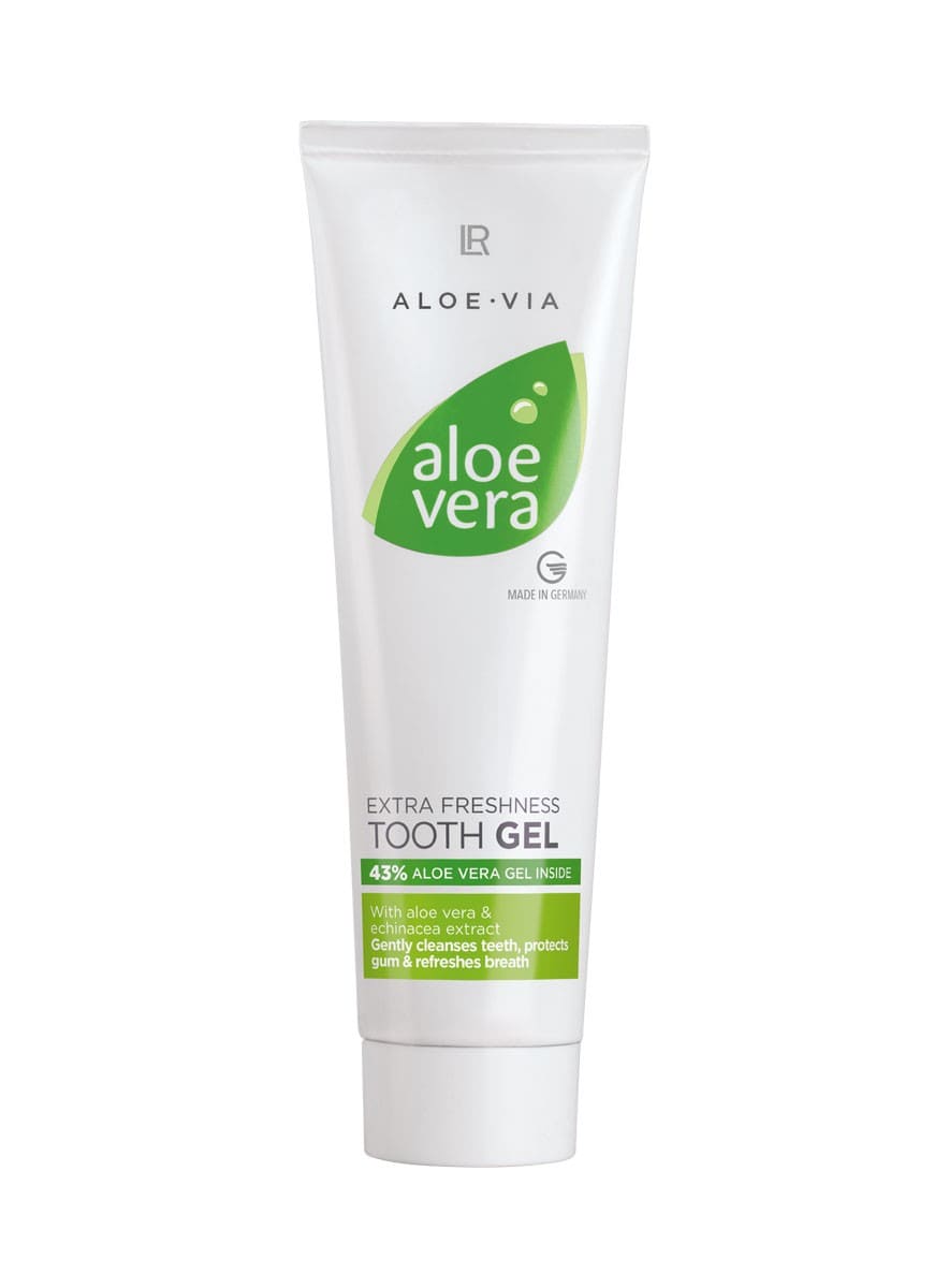 LR Aloe Vera Extra Frische Zahngel 100ml Tube ohne Fluorid mit 43% Aloe Vera
