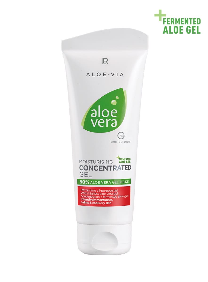 LR Aloe Vera Feuchtigkeitsspendendes Gelkonzentrat 100ml Tube mit 90% Aloe Vera