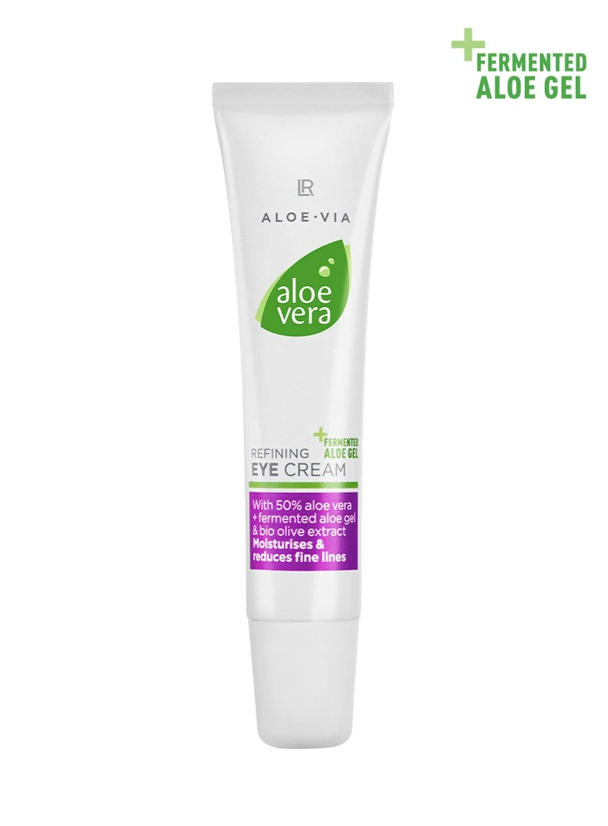 LR Aloe Vera Hautverfeinernde Augencreme 15ml mit 50% Aloe Vera, Olive und Haloxyl