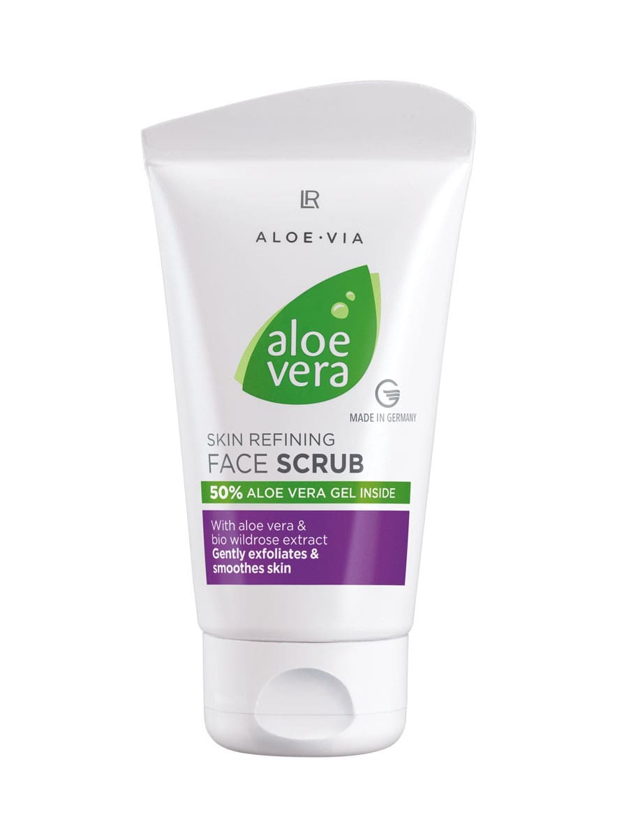 LR Aloe Vera Hautverfeinerndes Gesichtspeeling 75ml mit 50% Aloe Vera und Bio-Wildrose