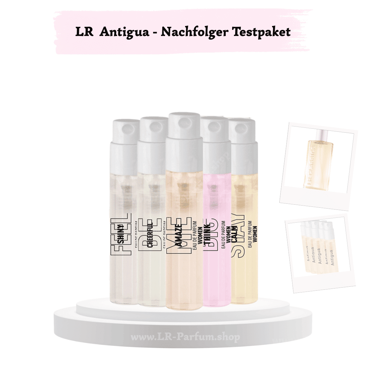 LR Classics Antigua Nachfolger Testpaket – 5x2ml
