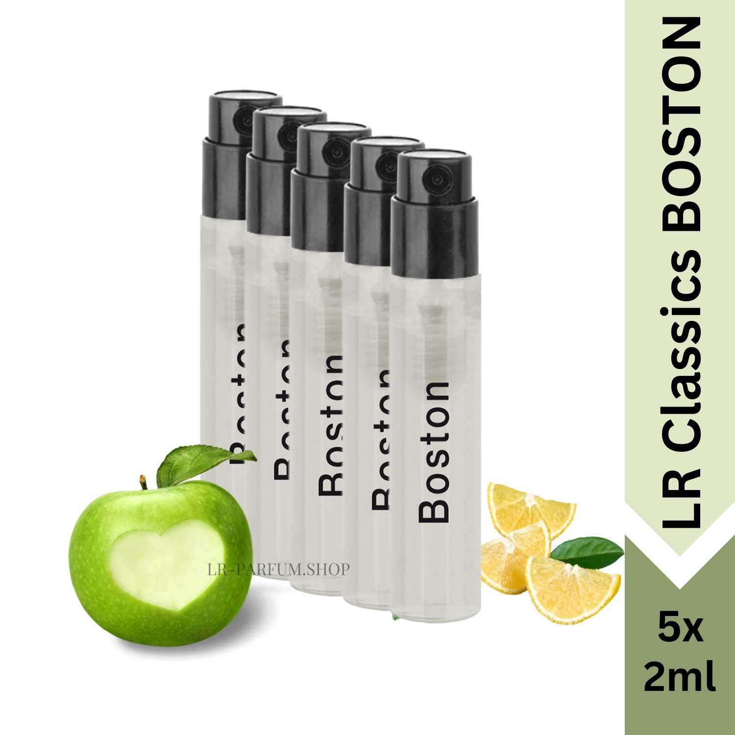 LR Classics BOSTON, Mini Vapo 5er-Pack (5x2ml) - LR-Parfum.shop