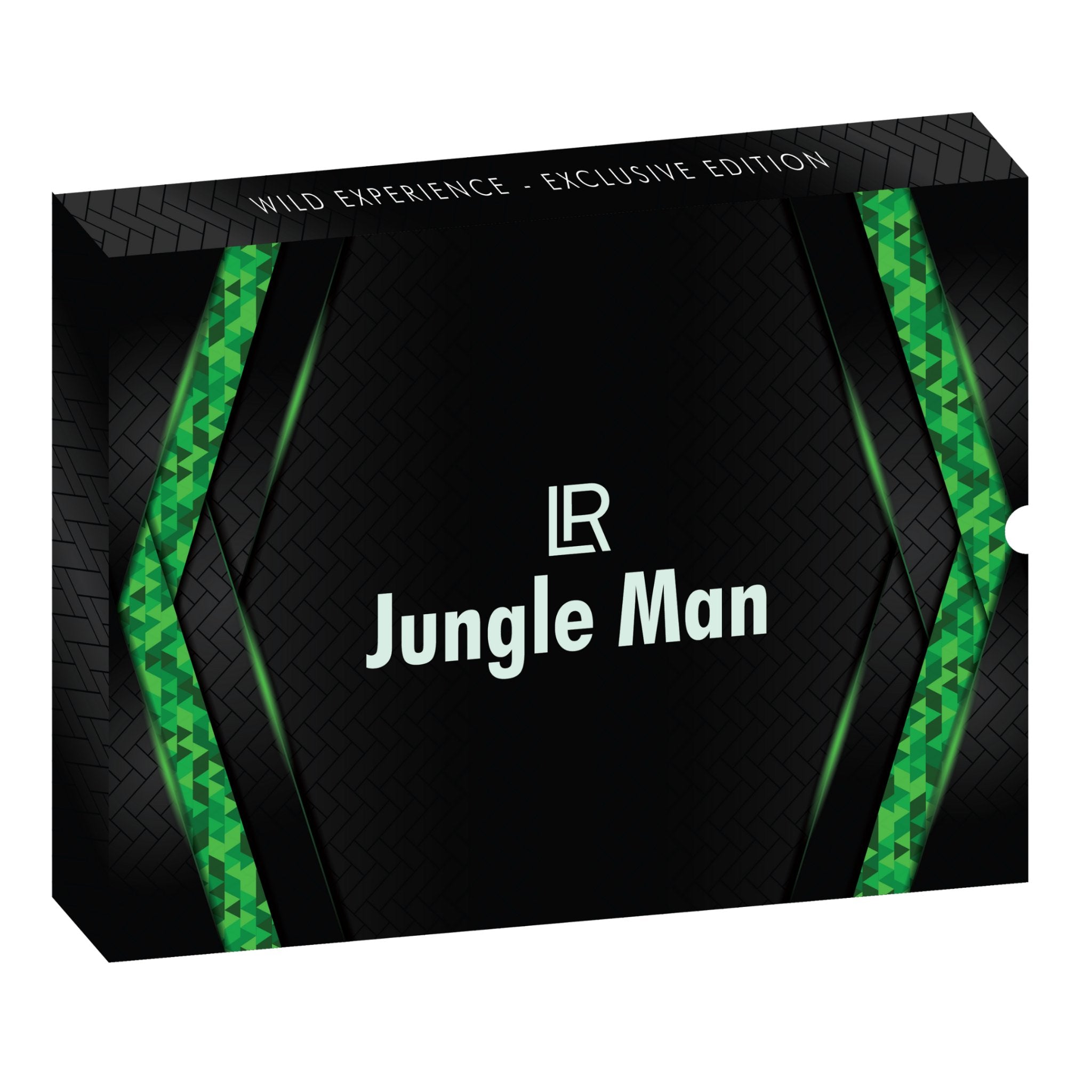 LR Jungle Man Geschenkbox (2x Jungle Man 50ml + 2 Vapos) - LR-Parfum.shop