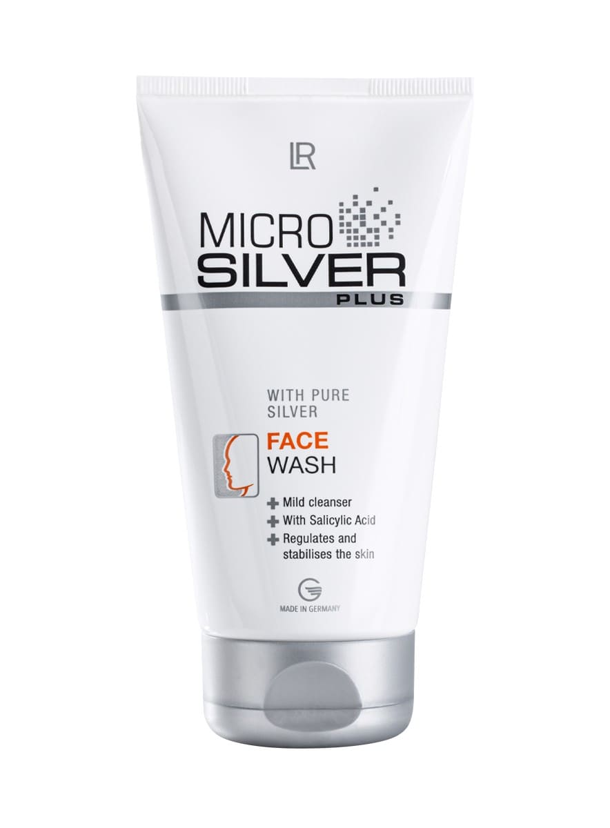 Tube der LR MICROSILVER PLUS Waschcreme zur milden Reinigung von unreiner Haut